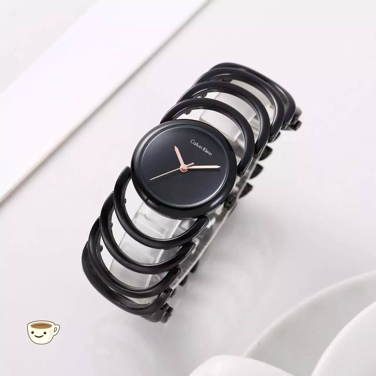 Calvin Klein Women's Designer Bracelet Watch – Elegant Dial with Luxe Metal Finish